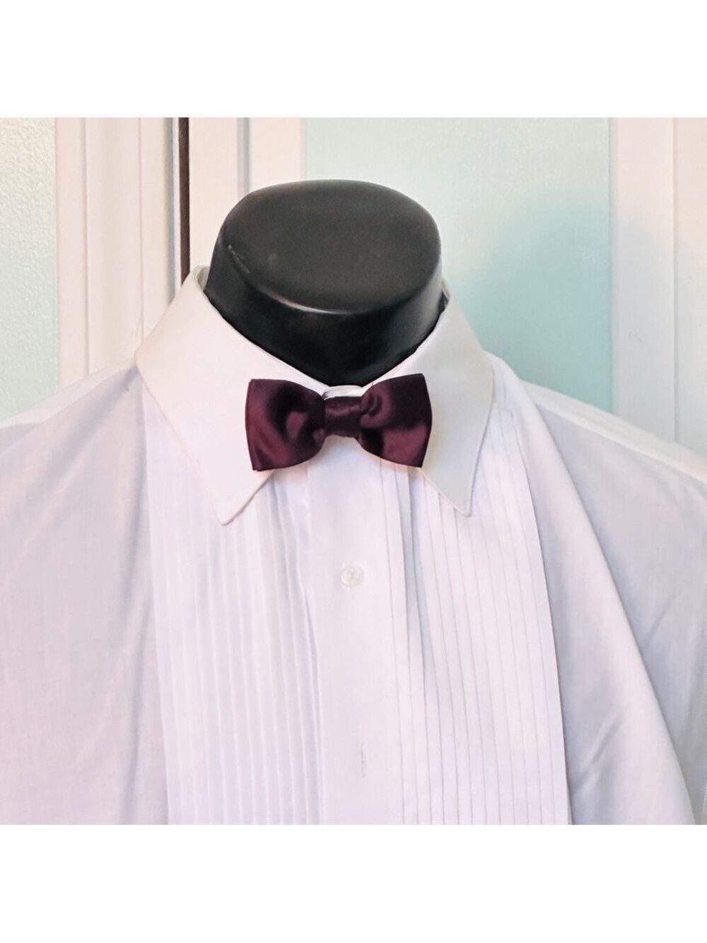 Wine Burgundy Maroon Wedding Tuxedo Pre Tied clip on Bow tie bowtie kids boys